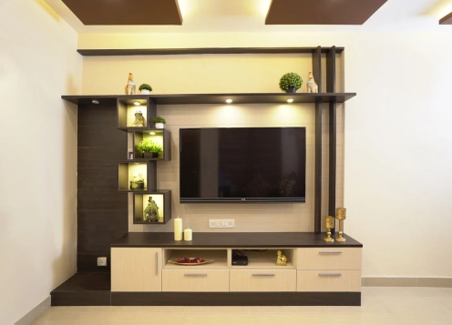 An attractive TV stand built to last & with plenty of room for media devices is perfect for improving.