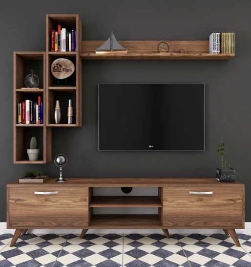 Smart TV that is motorized has built-in apps for maximum convenience, smooth streaming functions.